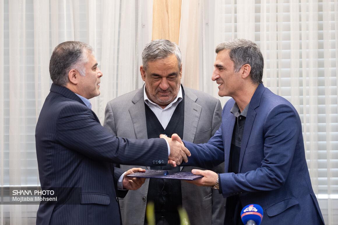 آیین تودیع و معارفه سید علی جزایری و سید عبدالمجید شجاع؛ مدیران عامل سازمان بهداشت و درمان صنعت نفت،  2