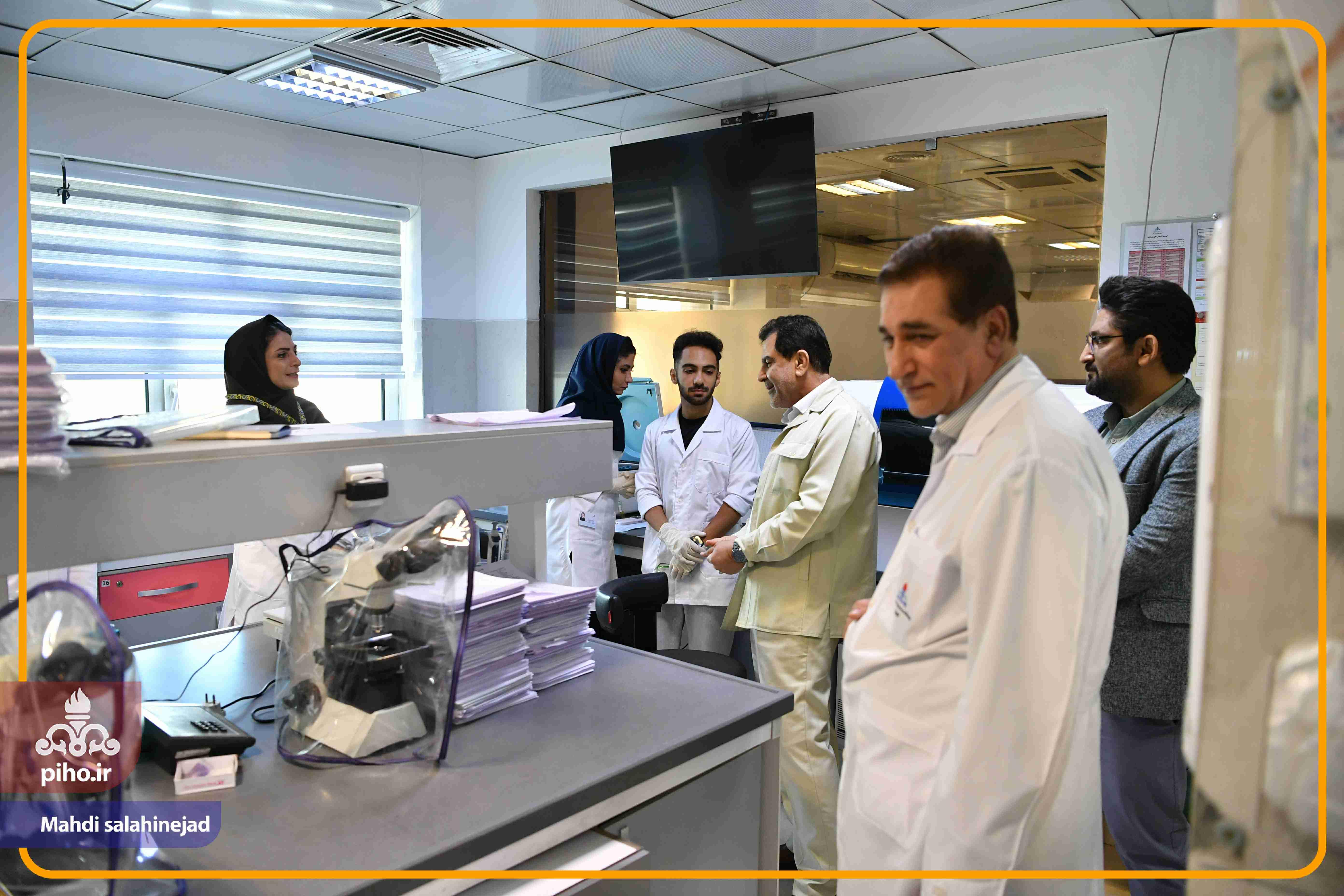 بازدید دکتر شجاع بیمارستان تهران 70