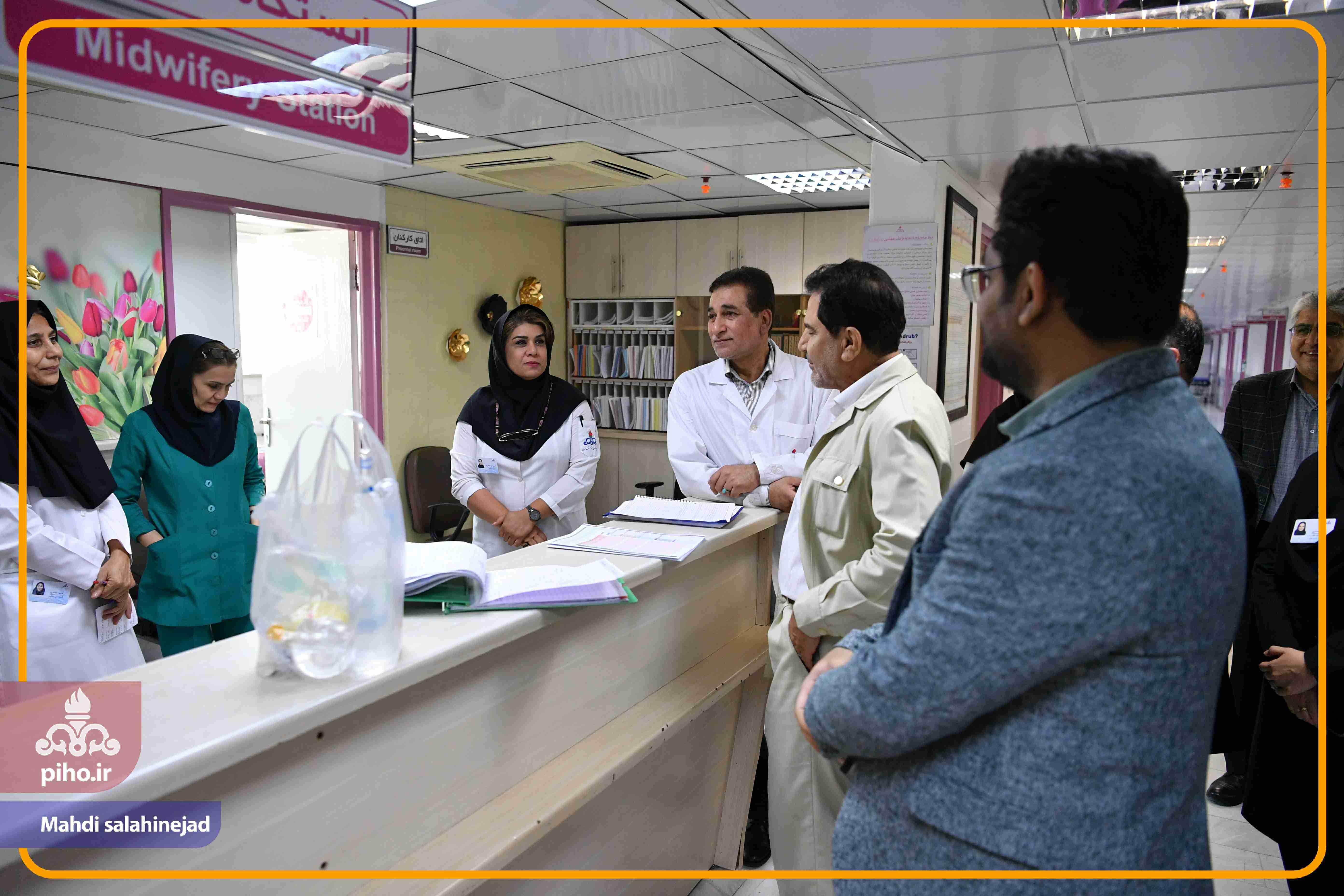 بازدید دکتر شجاع بیمارستان تهران 49