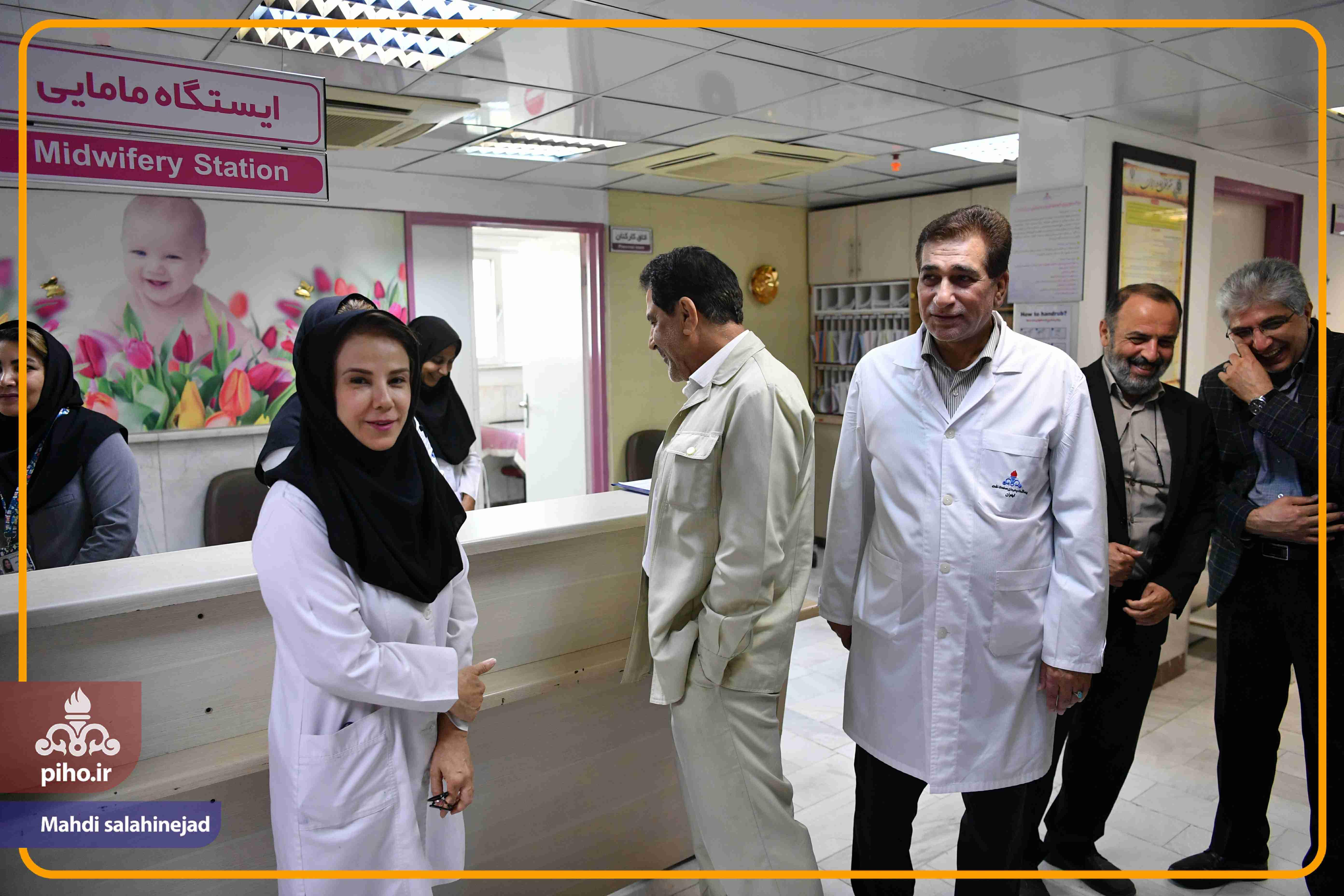 بازدید دکتر شجاع بیمارستان تهران 46