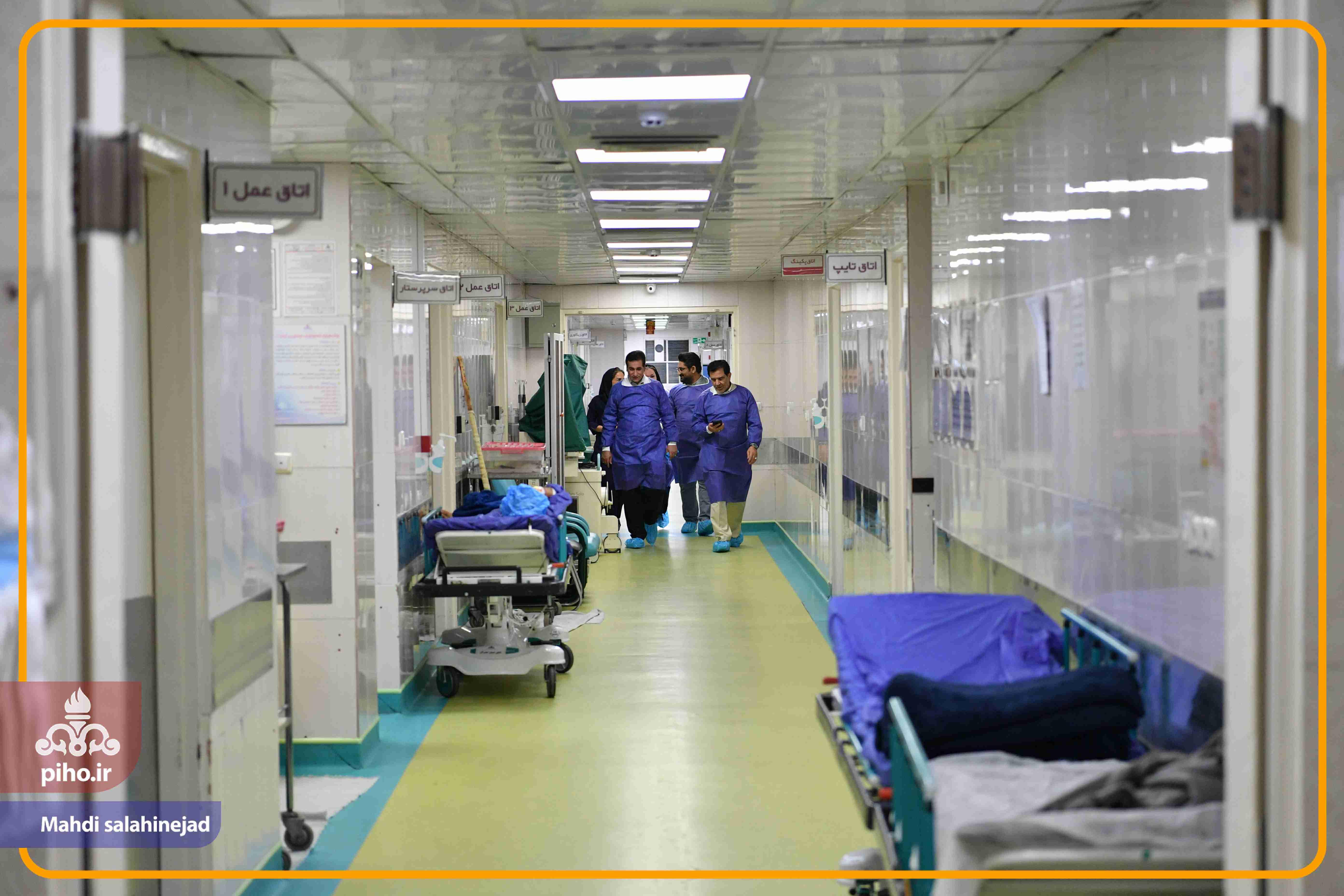 بازدید دکتر شجاع بیمارستان تهران 42