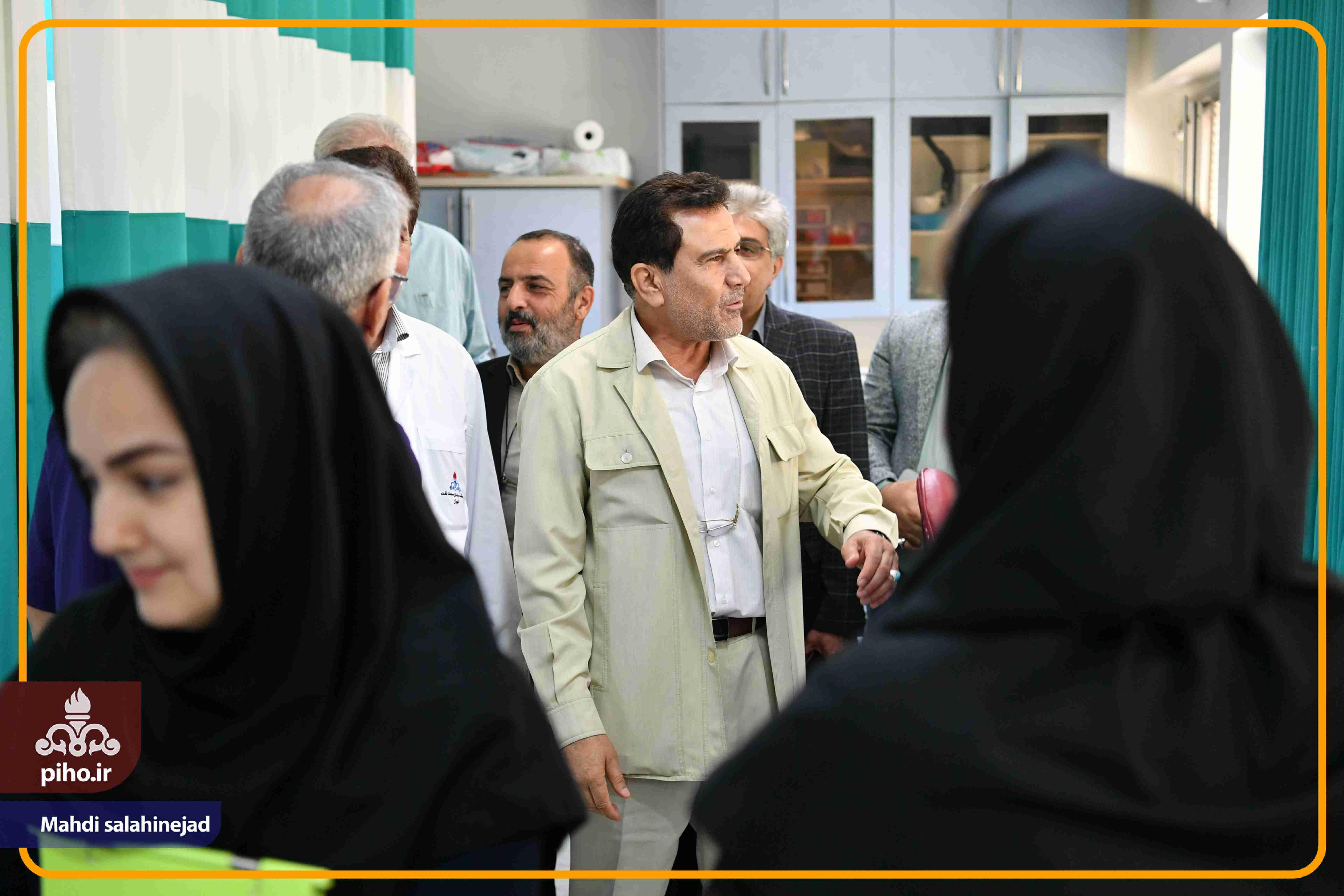 بازدید دکتر شجاع بیمارستان تهران 36