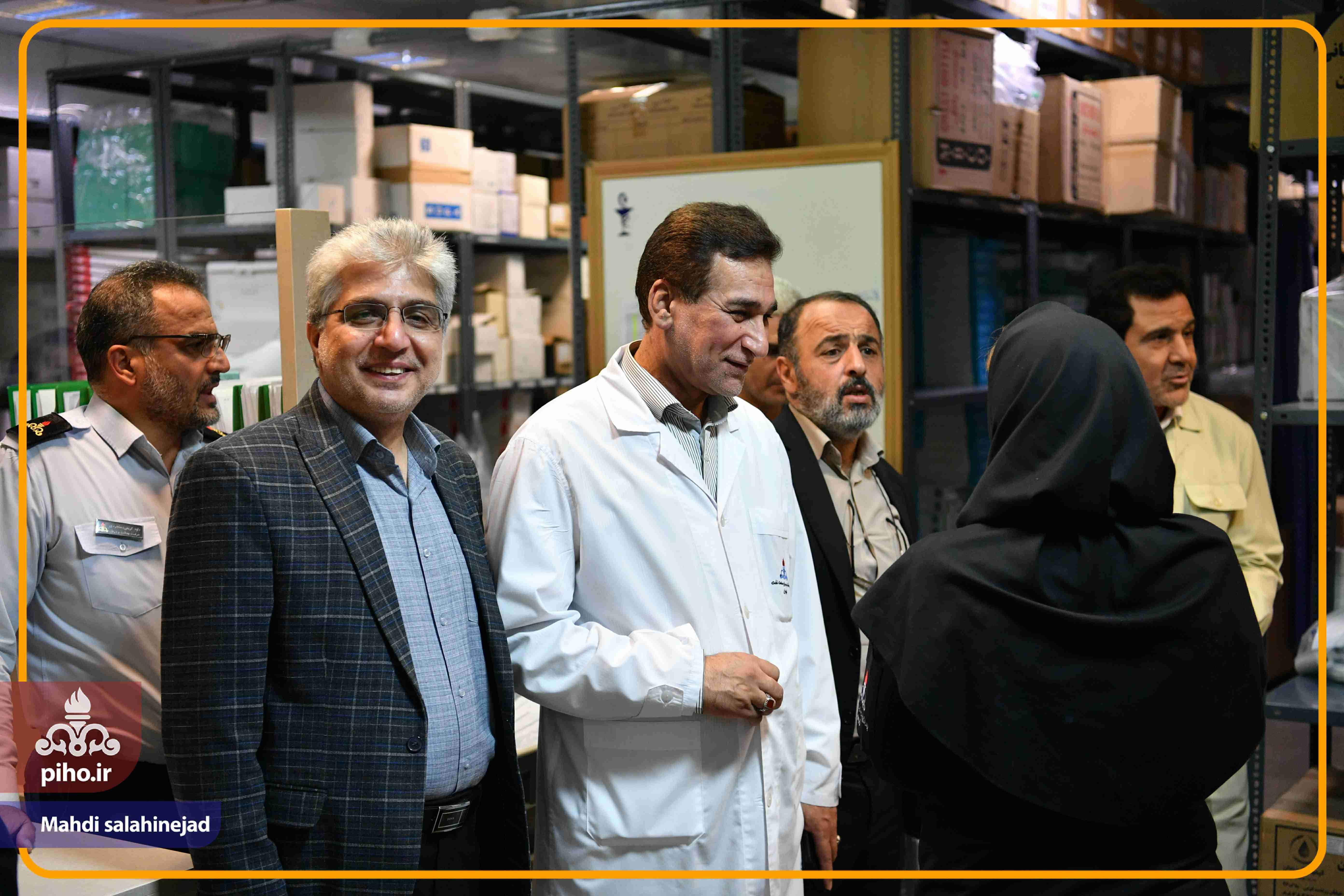 بازدید دکتر شجاع بیمارستان تهران 32