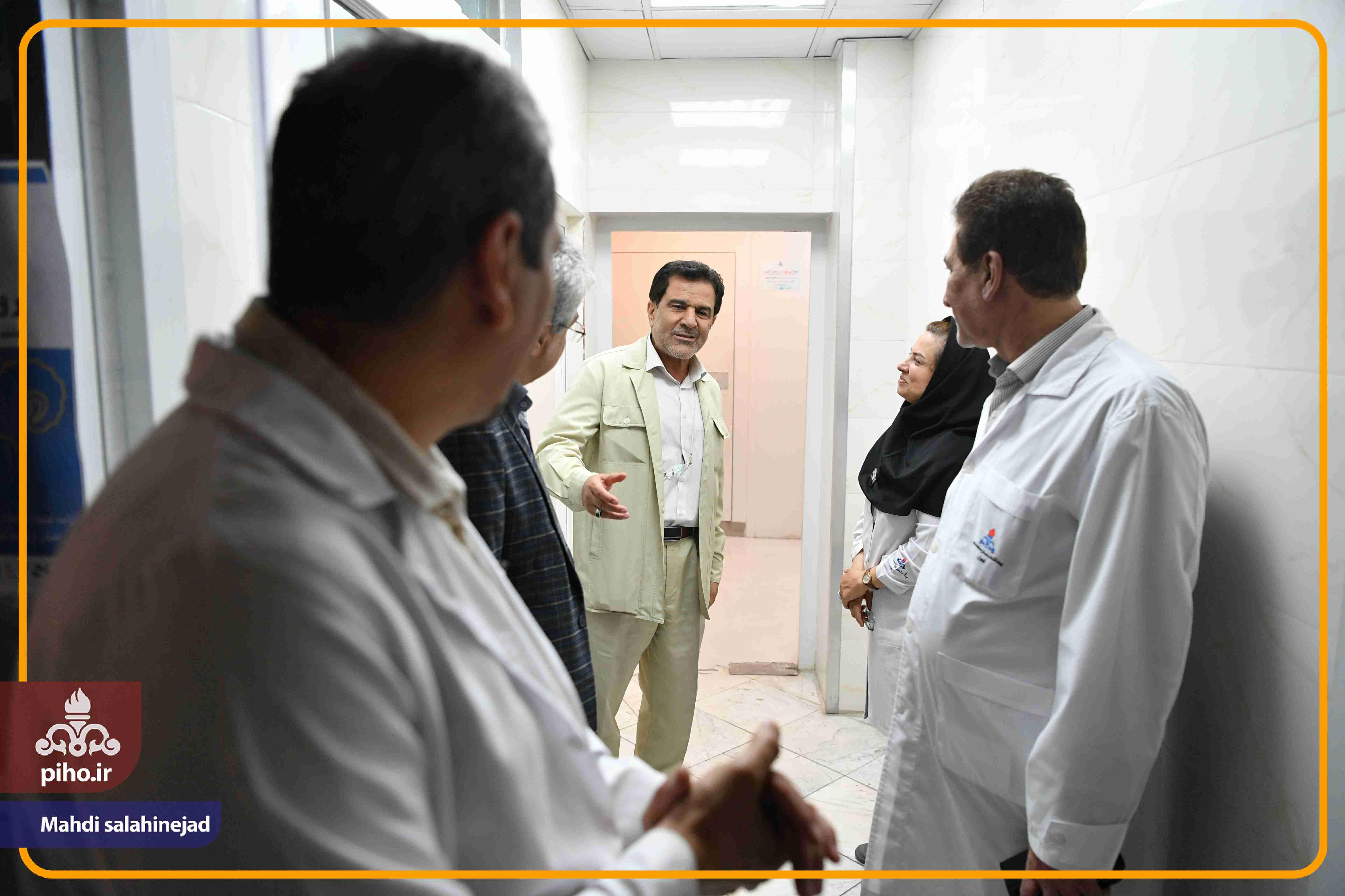 بازدید دکتر شجاع بیمارستان تهران 26