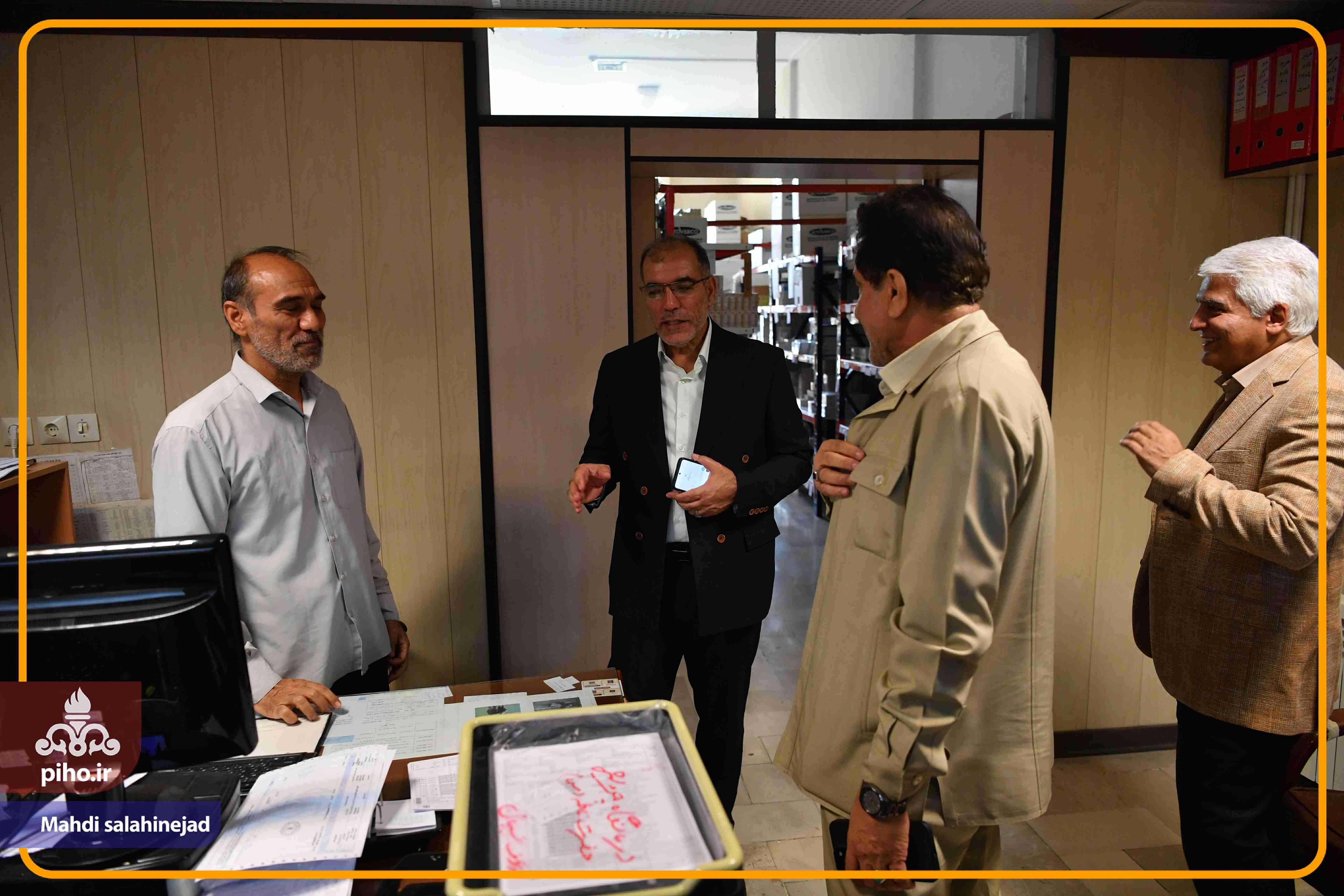 بازدید مدیرعامل و مدیران ستادی از اراک در تاریخ 18 شهریور1404 18