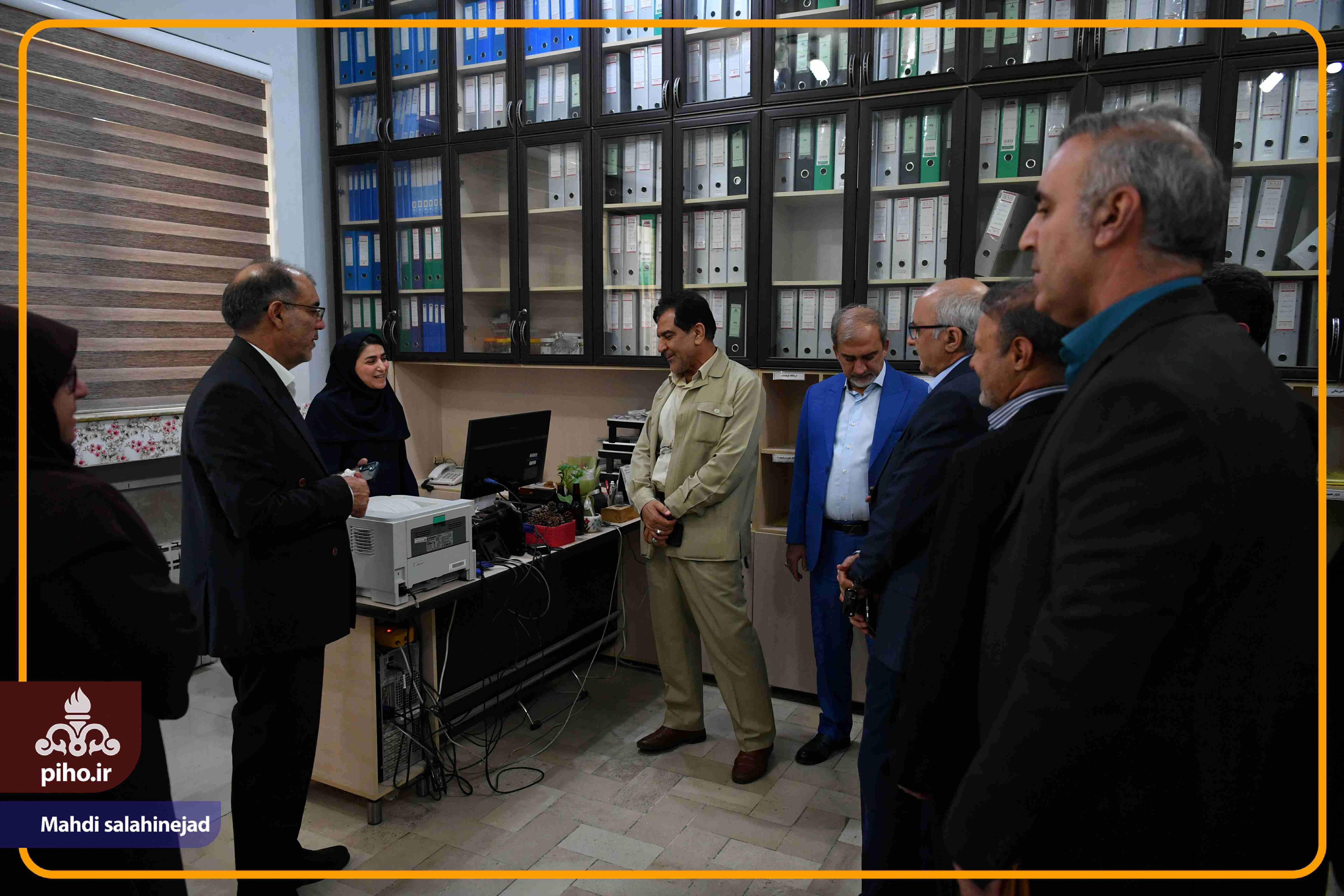 بازدید مدیرعامل و مدیران ستادی از اراک در تاریخ 18 شهریور1404 14