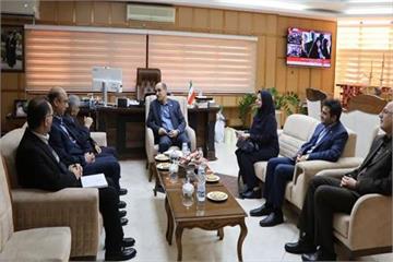 دیدار رئیس بهداشت و درمان صنعت نفت گیلان با استاندار گیلان
